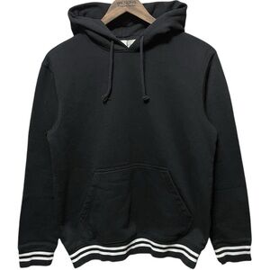 plain blank black label of graded goods H&M long sleeve casual sweatshirt hoodie